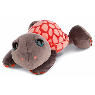 Nici 42918 Kuscheltier Schildkröte Snazzy, 35 cm, rot/braun