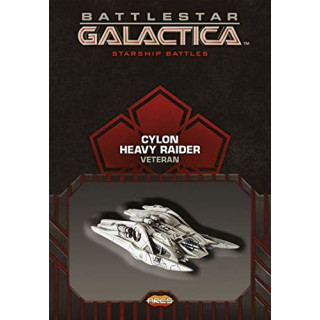 Battlestar Galactica Starship Battles - Spaceship Pack: Cylon Heavy Raider (Veteran) - English