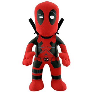 Marvel 10" Plush Doll: Deadpool with Swords Bleacher Creature