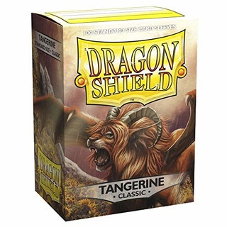 Dragon Shield Classic Sleeves - Tangerine Dyrkottr of the Nekotora (100 Sleeves)