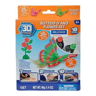 3D Magic 82001 3D Maker Butterfly and Flower Expansion Pack