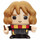 BulbBotz Harry Potter 2021913 Hermione Granger Kinder-Wecker mit Nachtlicht und typischem Geräusch | schwarz/braun| Kunststoff | Höhe: 14 Zentimeter | LCD-Display | Junge/Mädchen | offiziell