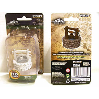 WizKids Deep Cuts Unpainted Miniatures - Well - English