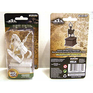 WizKids Deep Cuts Unpainted Miniatures - Heroic Statue - English