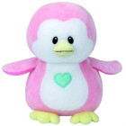 TY 32156 Baby Plüsch-Penny Pinguin, 17 cm, rosa