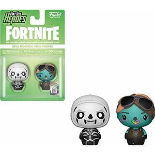 Funko Pint Sized Heroes Fortnite - Skull Trooper & Ghoul Trooper - Vinyl Figures 2-pack