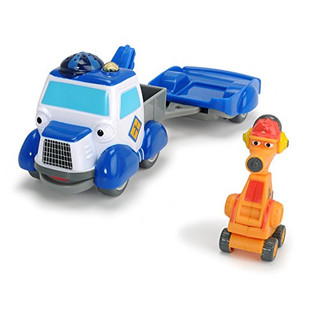 Dickie Toys - Helden der Stadt, Andy Abschleppwagen Spielset, das Abschleppauto mit Licht, originalen Liedern, Sounds und Freilauffunktion, inkl. Sammelkarte mit Geheimcode