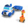Dickie Toys - Helden der Stadt, Andy Abschleppwagen Spielset, das Abschleppauto mit Licht, originalen Liedern, Sounds und Freilauffunktion, inkl. Sammelkarte mit Geheimcode