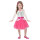 amscan BA105 – Barbie Kleid Rock & Royals Barbie 3-5 Jahre Rosa