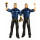 Mattel GBN57 - WWE Basis Actionfiguren (15 cm) 2er-Pack Sunil Singh & Samir Singh, Spielzeug ab 6 Jahren