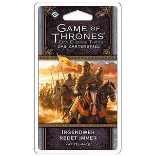 Irgendwer redet immer - Der Eiserne Thron - Das Kartenspiel 2. Edition - Deutsch