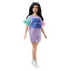 Barbie FXL60 - Fashionistas Puppe im pastellfarbenen...