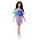 Barbie FXL60 - Fashionistas Puppe im pastellfarbenen Kleid mit Herzchenbrille, Spielzeug ab 3 Jahren