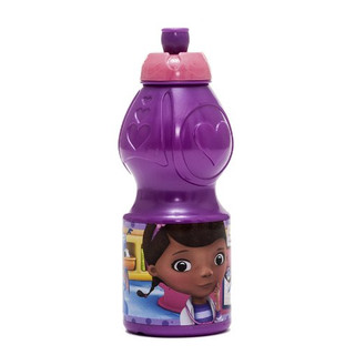 Joy Toy 748932 - Disney Doc McStuffins Sportflasche, 400 ml, 6 x 6 x 18 cm
