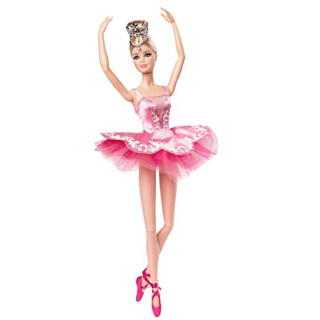 Barbie GHT41 - Barbie Signature Ballet Wishes Puppe, ca. 30 cm groß, mit Tutu, Spitzenschuhen und Diadem, Geschenk für Kinder ab 6 Jahren