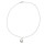 Plastoy Universal Trends P08216 - Barbapapa, Versilberte Halskette mit Herz Anhänger