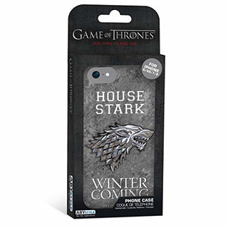 ABYstyle - GAME OF THRONES - Phone Case - Stark (for iPhone 6, iPhone 6S, iPhone 7, iPhone 8)