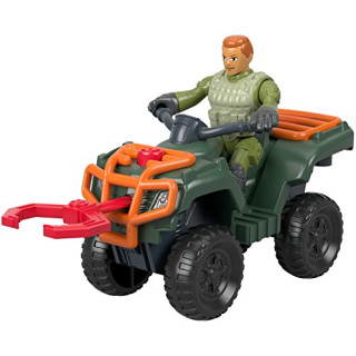 Jurassic World Imaginext – Mattel – FMX94 ATV & Technician