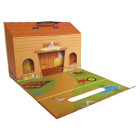 Bieco 04003603 game world suitcase Scene Farm, about 32 x...