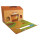 Bieco 04003603 game world suitcase Scene Farm, about 32 x 23 x 10.5 cm, brown