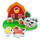 Bieco 19009512 - Badewannen Spielset Bauernhof, 9 teilig