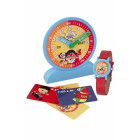 Bulbbotz Ryans World Time Teacher Demonstration Clock and...