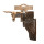 J.G. Schrödel 7500151 – Longhorn Belt, 1 Holster, 85–120 cm