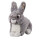 Deine Tiere mit Herz 12503 Cuddly Toy, Grey Hase 18cm