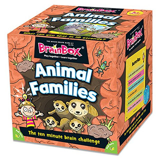BrainBox Animal Families (55 cards) - English