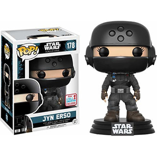 Funko 20119 Jyn Disguise with Helmet POP Vinyl Star Wars, 10 cm