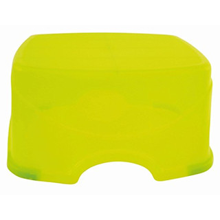 BIECO 79000116 - Kinder Tritthocker und Sitz in einem, grün, einstufig, Tritthöhe ca. 14 cm, ab 12 Monate bis etwa 10 Jahre