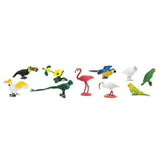 Safari spielset Exotische Vögel Toob junior 11-teilig