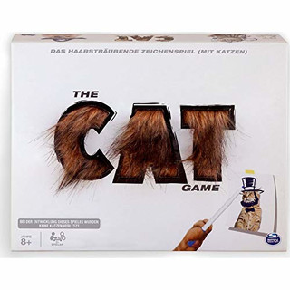 Spin Master Games 6046729 - The Cat Game, haariges, kreatives Ratespiel mit Katzen - Deutsch
