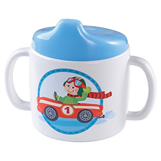 Haba 300407 Melamin-Trinklerntasse Flotte Flitzer