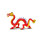 Safari s10135 Drachen gehörnten Chinesische Miniatur