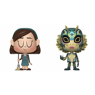 Funko VYNL 2-Pack Shape of Water - Elisa & Amphibian Man Vinyl Figures 10cm