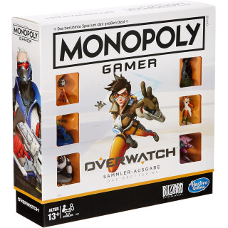 Hasbro Gaming E6291100 Monopoly Gamer Sammler-Ausgabe Brettspiel ab 13 Jahren Geschenk für Overwatch-Spieler