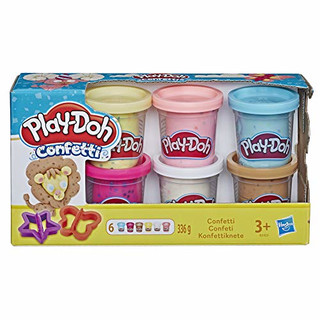Hasbro Play-Doh - Confetti Compound Collection (6pcs) (B3423)