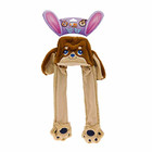 Doolallie Flappers FLA-74498-D Hundespielzeug, braun/Creme