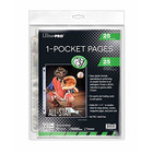 Ultra Pro 1-Pocket Antimicrobial Page with 8-1/2 X...