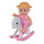 Simba 105143326 Bouncin Babies Little Bonny mit Schaukelpferd, One Size