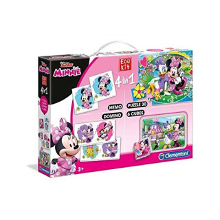 Clementoni 13761 – Edukit 4 in 1 Minnie Happy Helpers