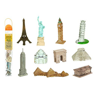 Safari Toobs Welt-Miniatur-Set