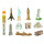 Safari Toobs Welt-Miniatur-Set