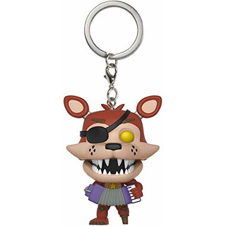 POP! Pocket Vinyl Keychain: FNAF Pizza Sim: Rockstar Foxy