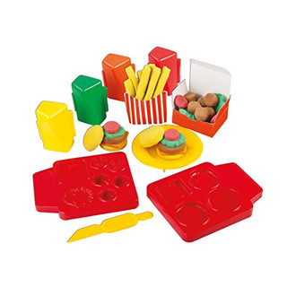 Beluga Skwooshi Soft-Knete Burger Set 45021