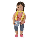 Our Generation 44279 - Reese OG Puppe mit Blumenkleid B,...