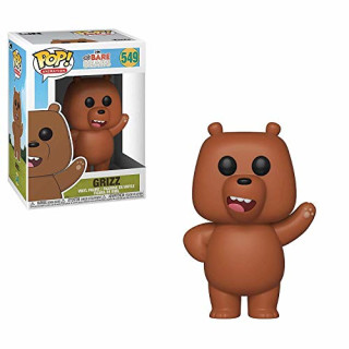 Funko 37771 Pop Animation: We Bare Bears-Grizz Collectible Figurecolor