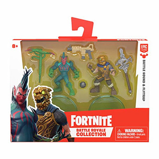 Fortnite 63538 Battle Royale Collection: BATTLEHOUND & Fliegenfalle 2er-Pack Actionfiguren