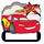Decofun 48363 Cars - Foam Door Name Plate